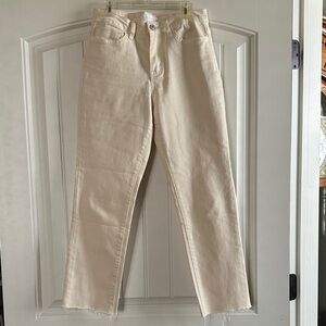 New without tags Vervet Blue Women's Cream Jeans